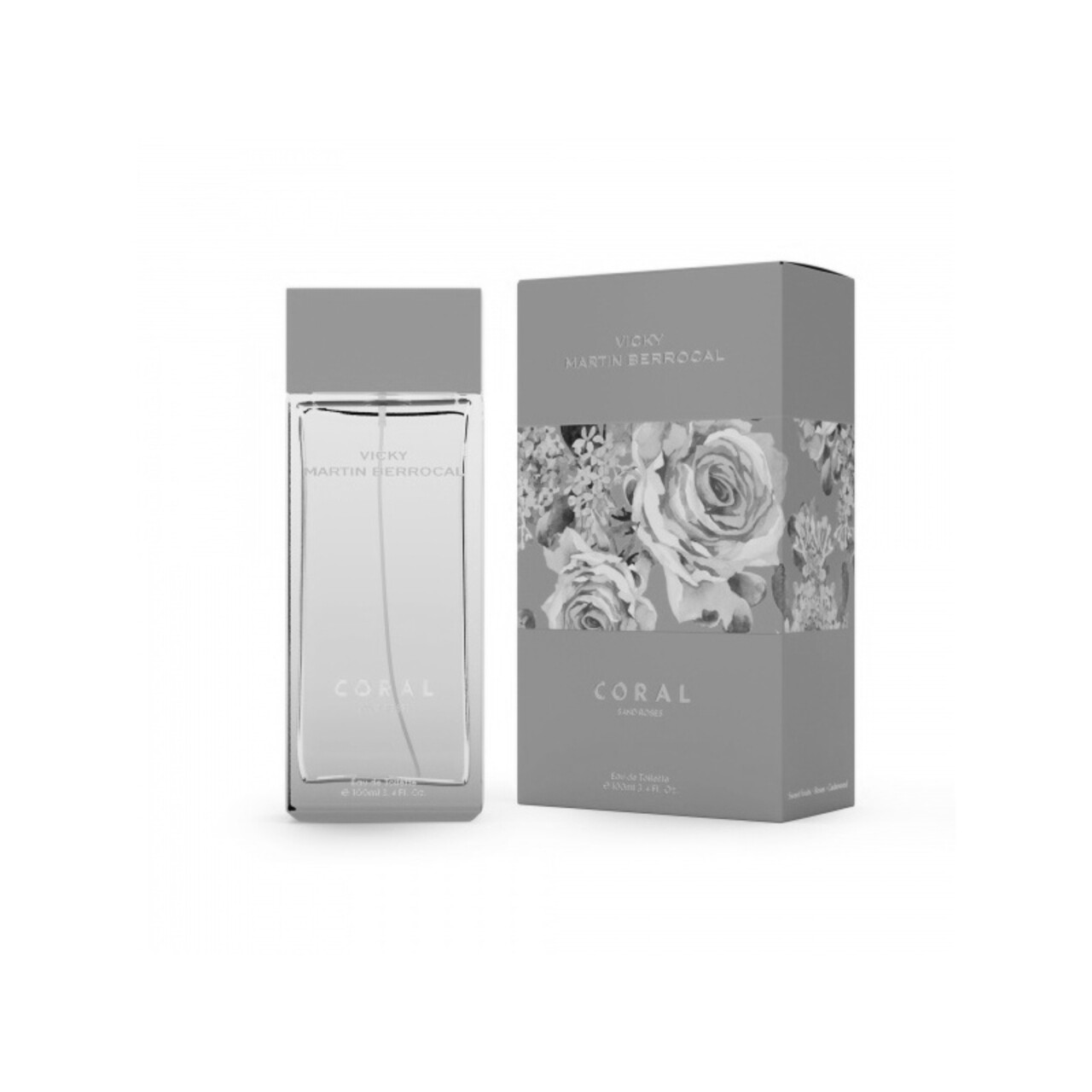 Apa de toaleta dama Vicky Martin Berrocal Coral 100ml - imagine 3